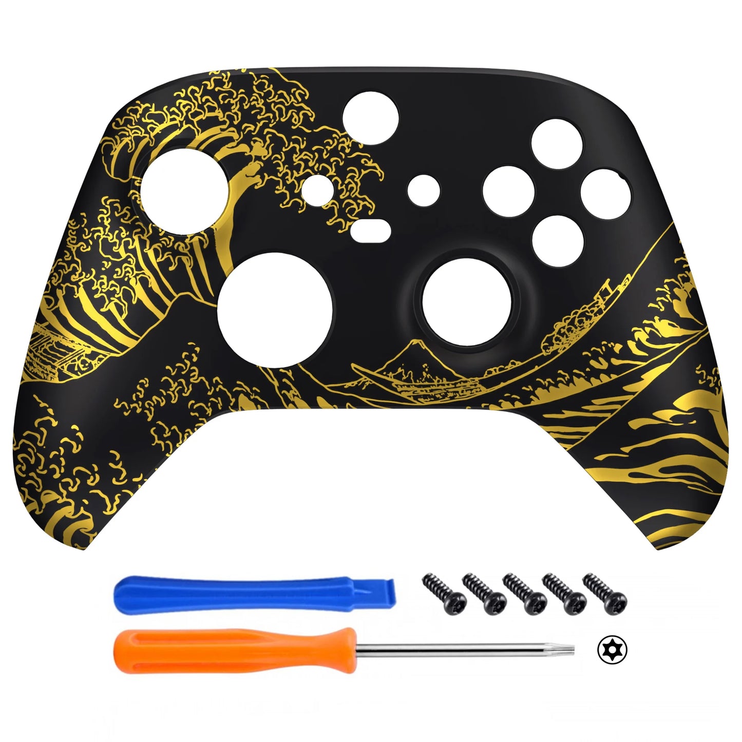 eXtremeRate Part Faceplate Case for Xbox Series X/S (Xbox Core) Controller - Soft Touch Pattern