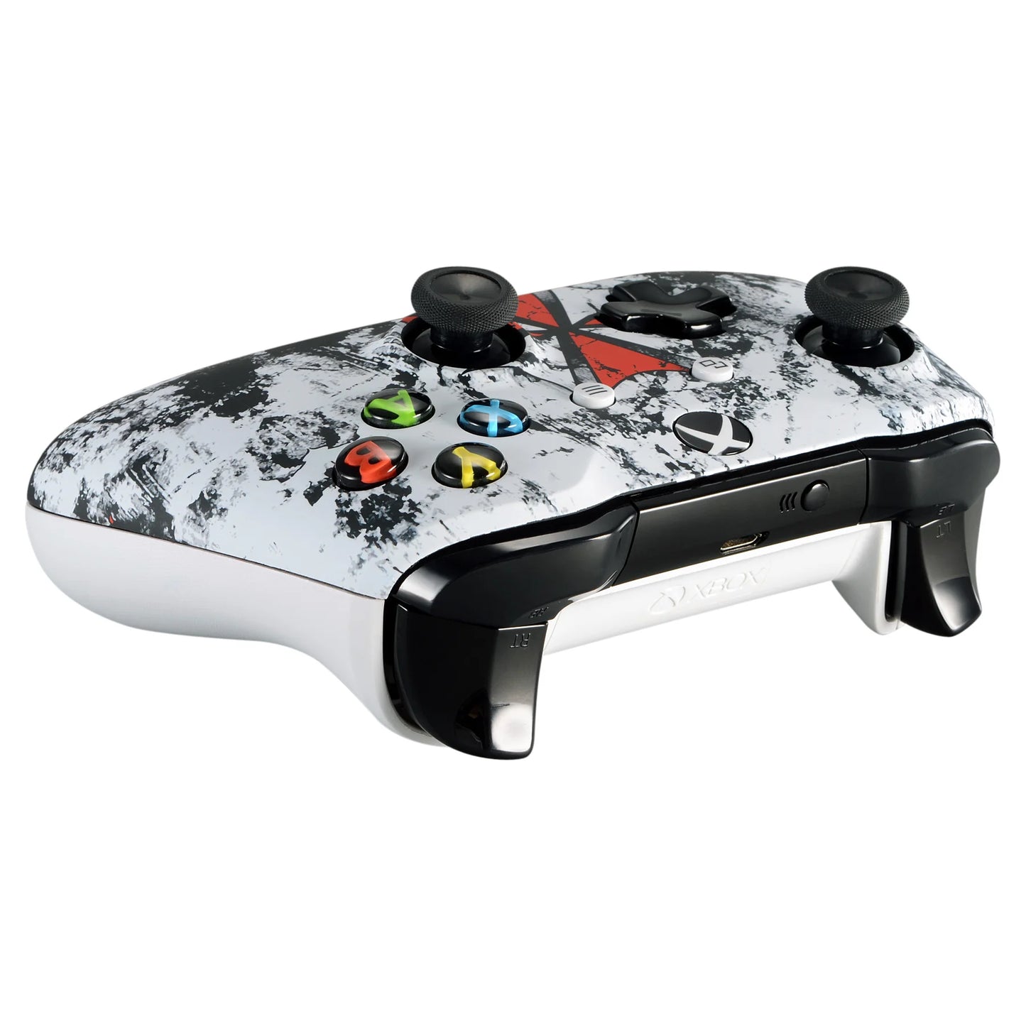 eXtremeRate Biohazard Designed Soft Touch Housing Shell for Xbox One X & One S Controller