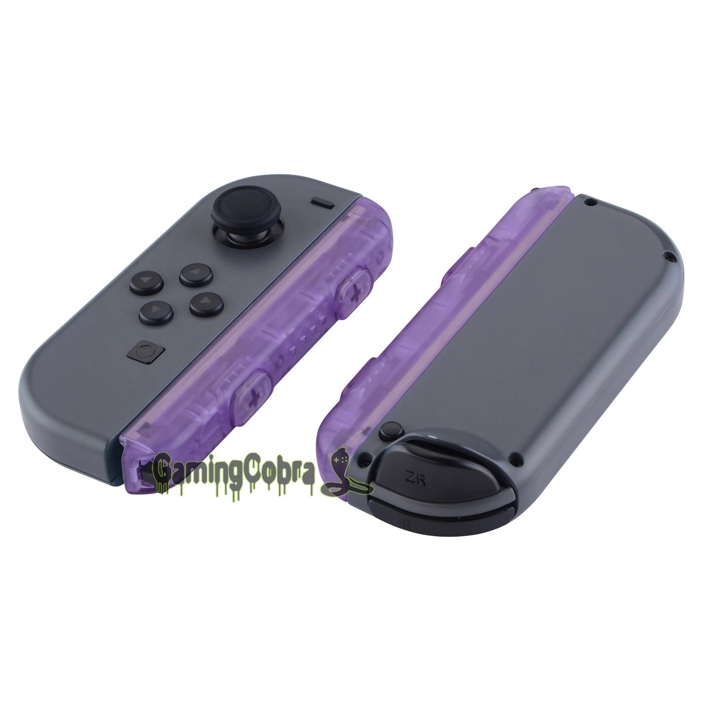 eXtremeRate Replacement shell Strap and 2 Pack Wrist Strap Housing Buttons for NS Switch JoyCon