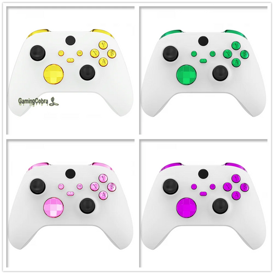 eXtremeRate Replacement Buttons LB RB LT RT Bumpers Triggers D-pad ABXY Start Back Keys for Xbox Core Wireless Controller