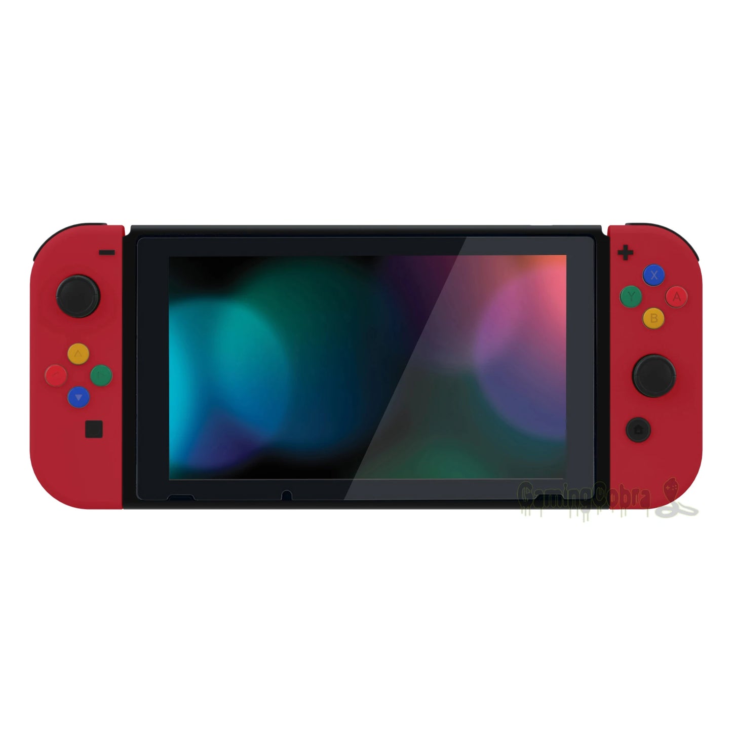 eXtremeRate DIY Replacement Back Shell Joycon Handheld Grips Kickstand with Full Set Buttons for NS Switch Console