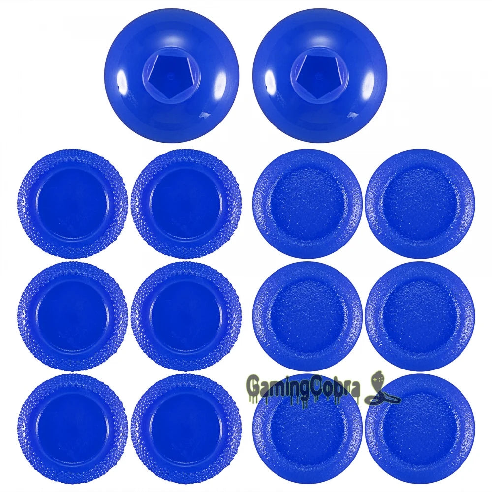 eXtremeRate Blue Removable Analog Sticks Thumbsticks Swap for Xbox One Elite for PS4 for PS3 Controller