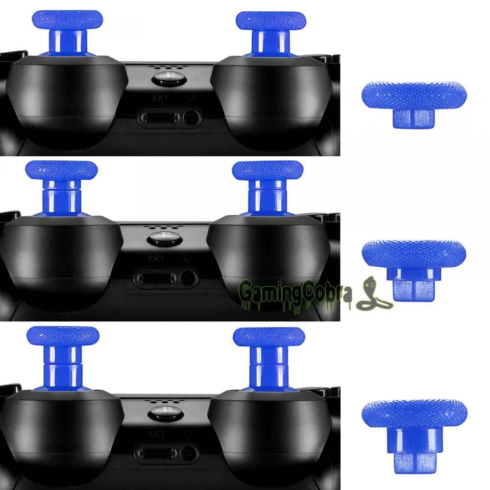 eXtremeRate Blue Removable Analog Sticks Thumbsticks Swap for Xbox One Elite for PS4 for PS3 Controller