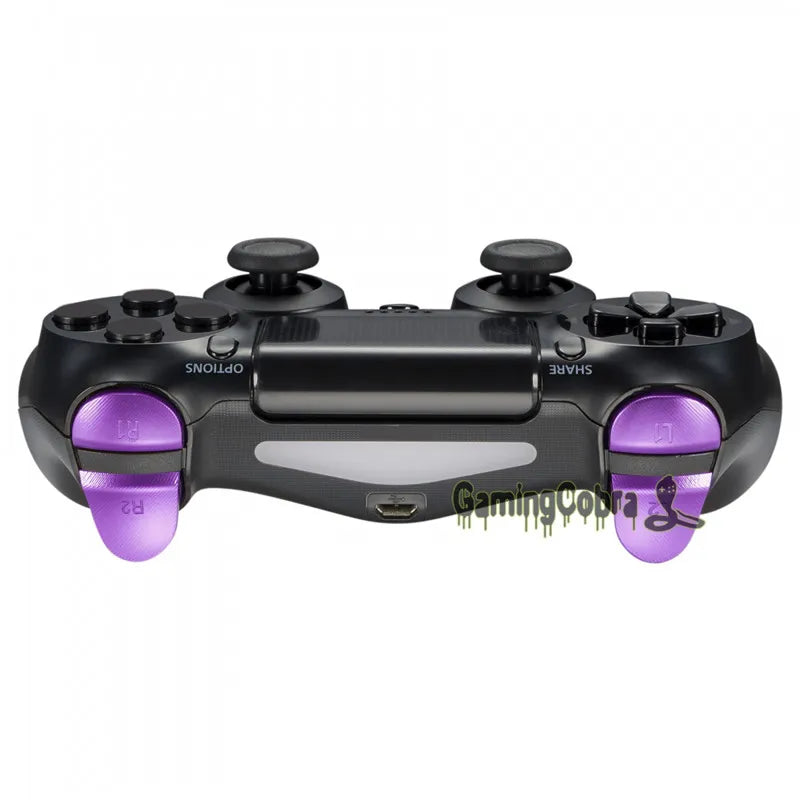 eXtremeRate Metal Color Buttons Kits R1 L1 R2 L2 Triggers for PS4 JDM-001 JDM-011 JDM-020 Controller