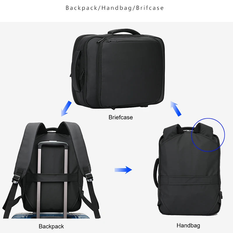 15 Inch Waterproof Laptop Backpack Men and Women Daily Business Office School Backpacks Computer Bag