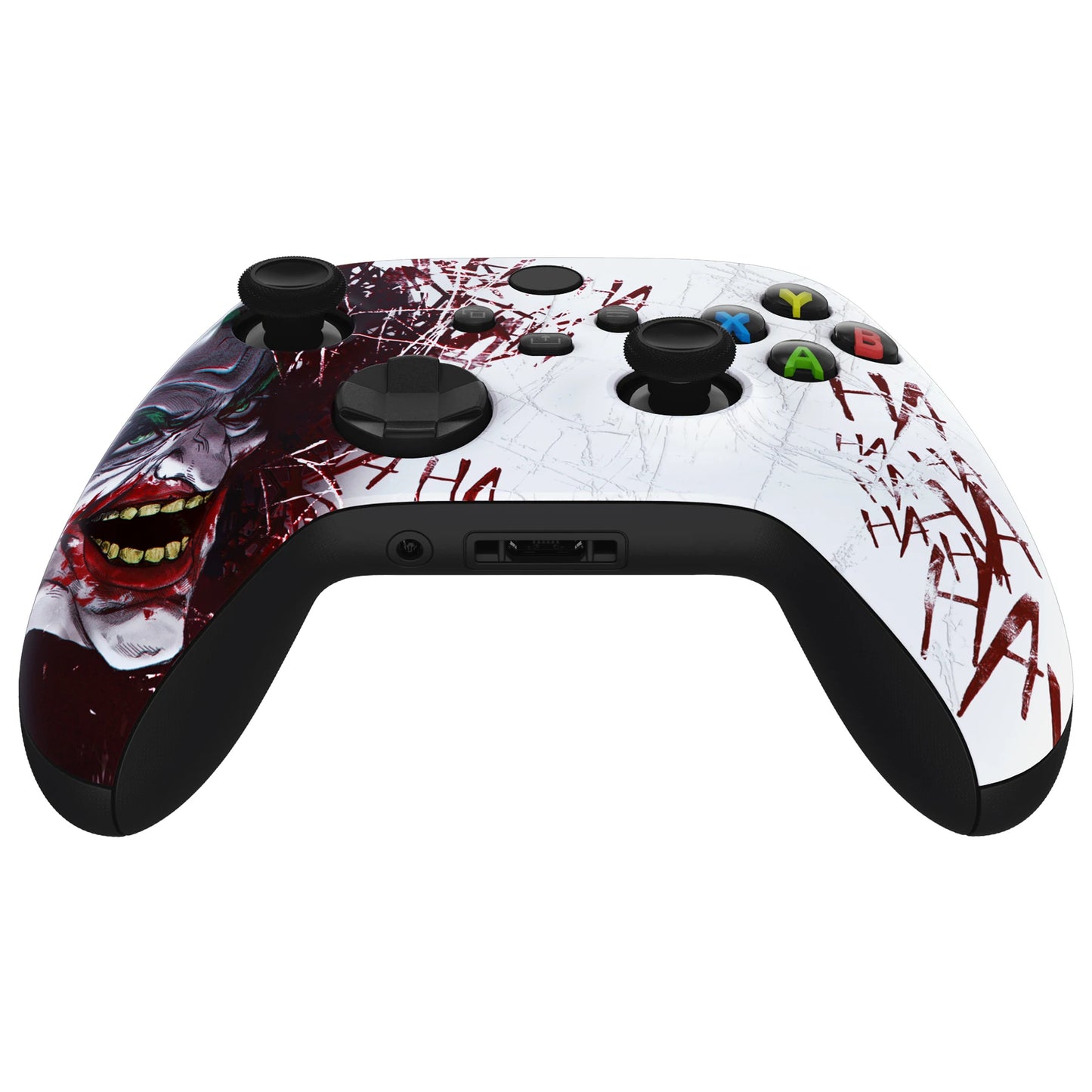 eXtremeRate Custom Pattern Soft Touch Front Housing Shell Cover Faceplate for Xbox Series X/S (Xbox Core) Controller