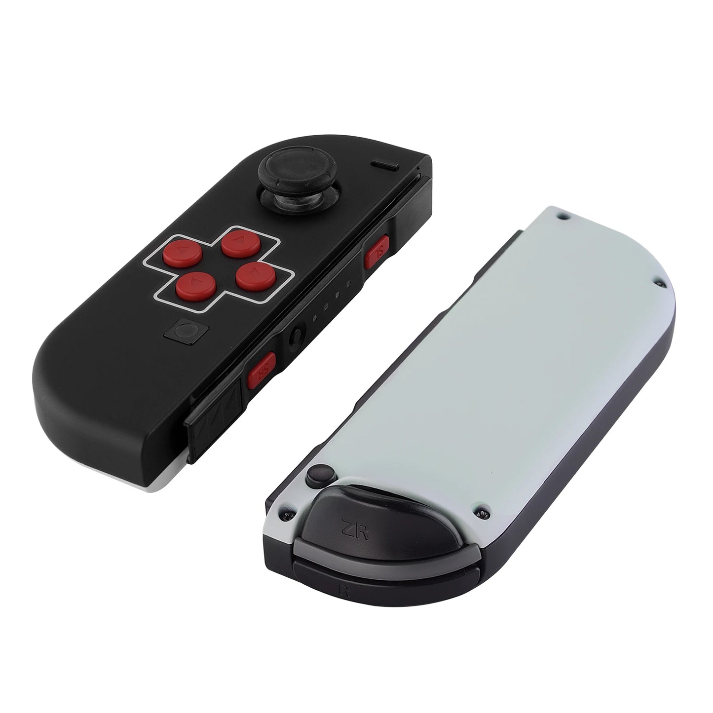 eXtremeRate Soft Touch Classics NES Style Housing Shell Case With Full Set Buttons for NS Switch JoyCon & OLED Joycon