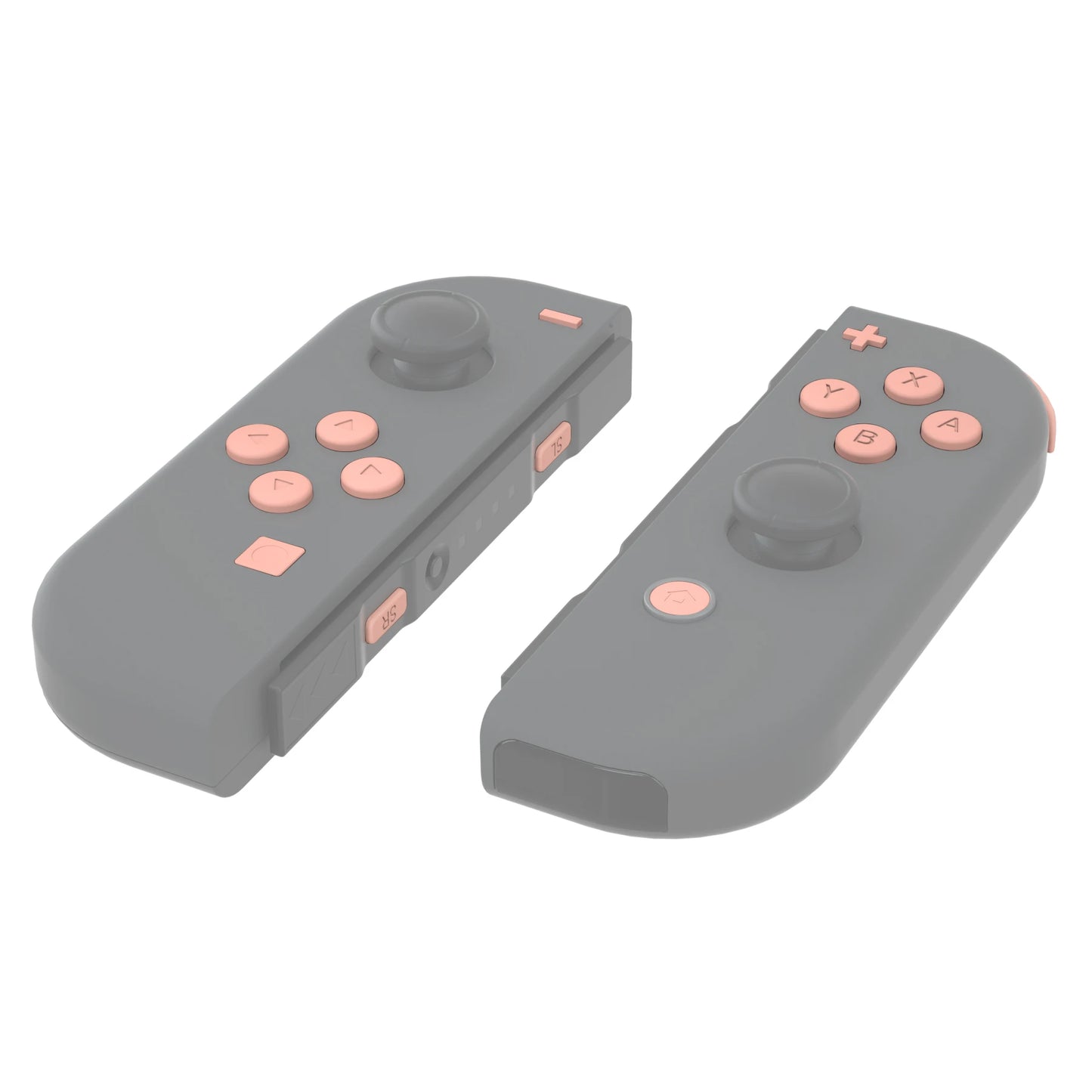 eXtremeRate Full Set Buttons for NS Switch & OLED JoyCon, ABXY Direction Keys SR SL L R ZR ZL Trigger with Tools - 8 colors