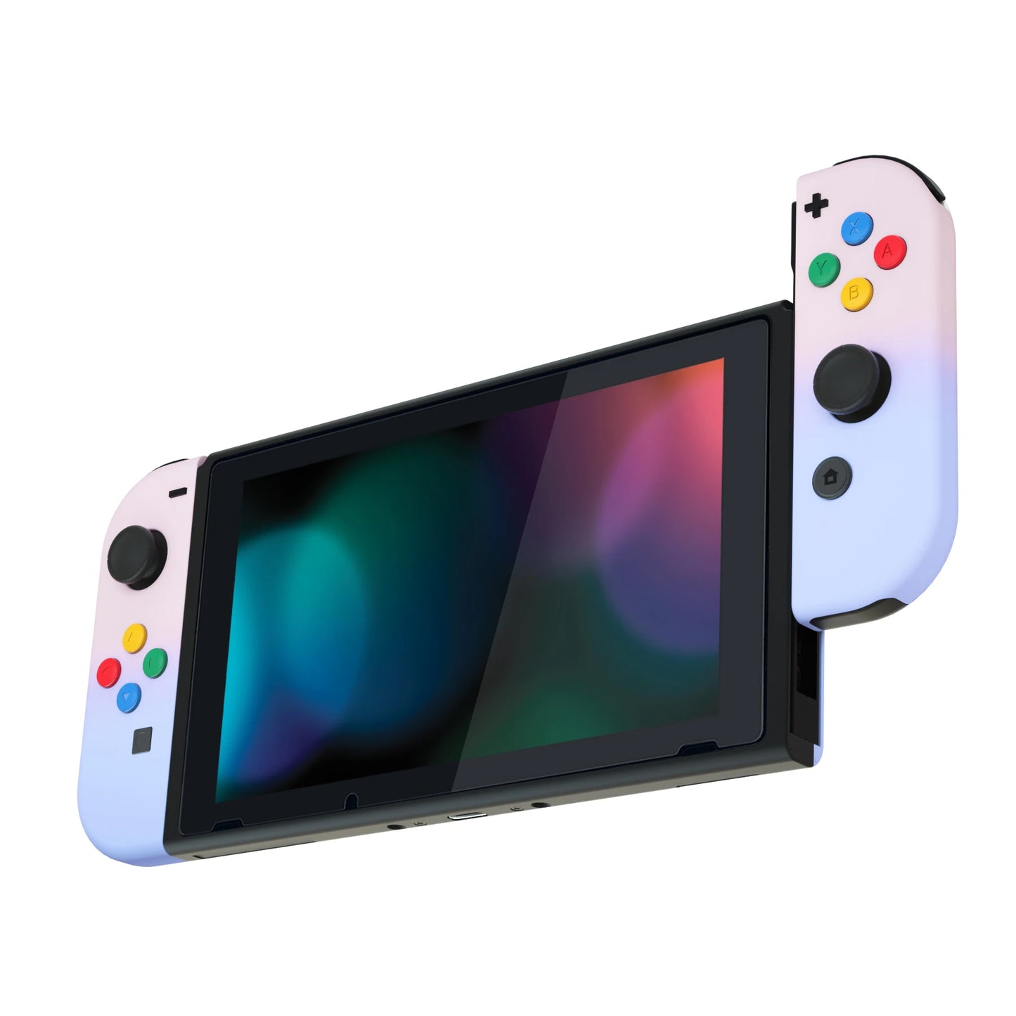 eXtremeRate Controller Housing Shell Case With Colorful Buttons Repair Kits for NS Switch JoyCon & OLED