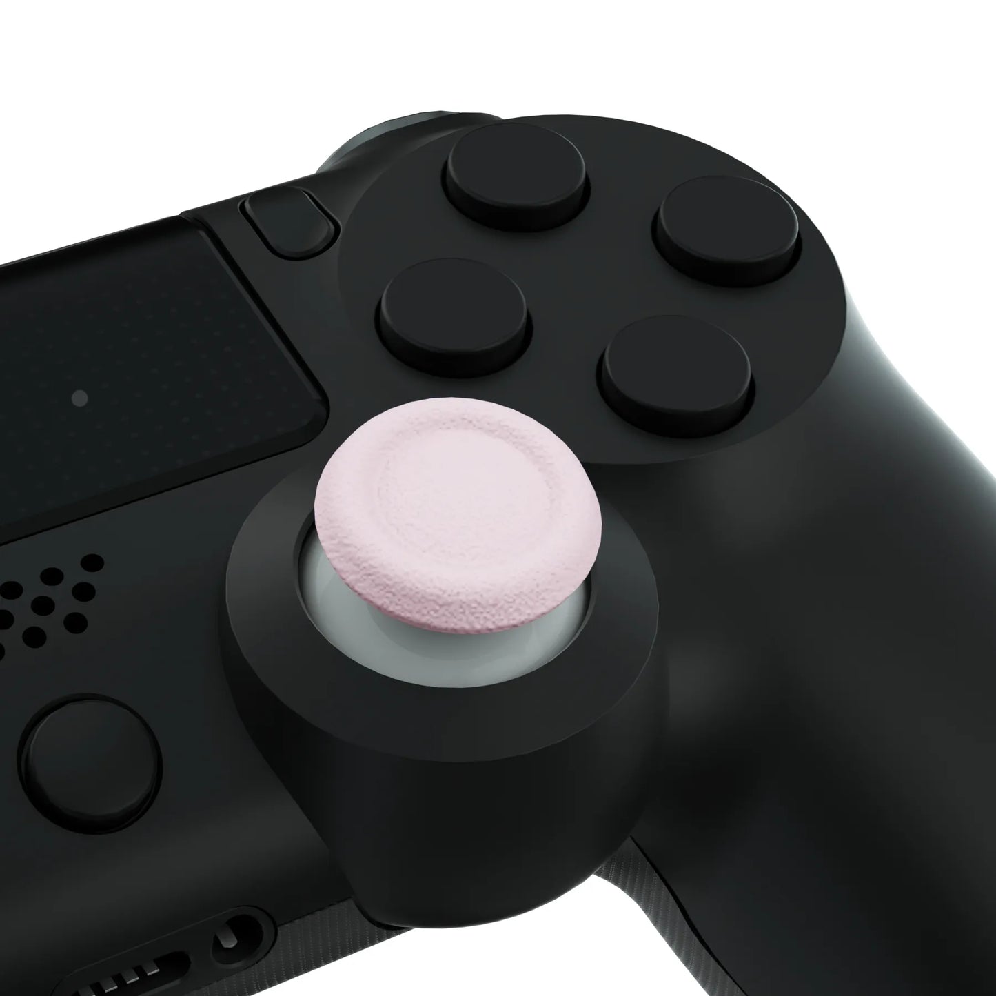 eXtremeRate Cherry Blossoms Pink & White 3D Joystick Analog Thumb Sticks for PS5, for PS4 All Model Controller with Screwdriver