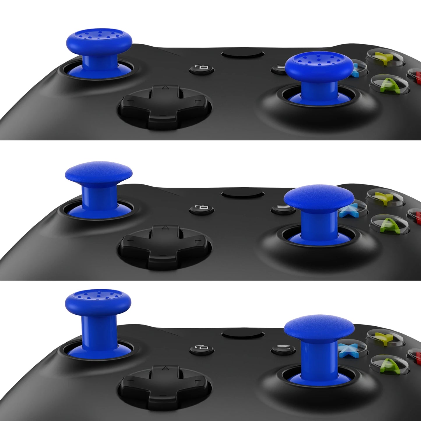 eXtremeRate 3 Height Ergonomic Adjustable Joystick Interchangeable Ergonomic Thumbsticks for Xbox Core, for Xbox One S/X/Elite