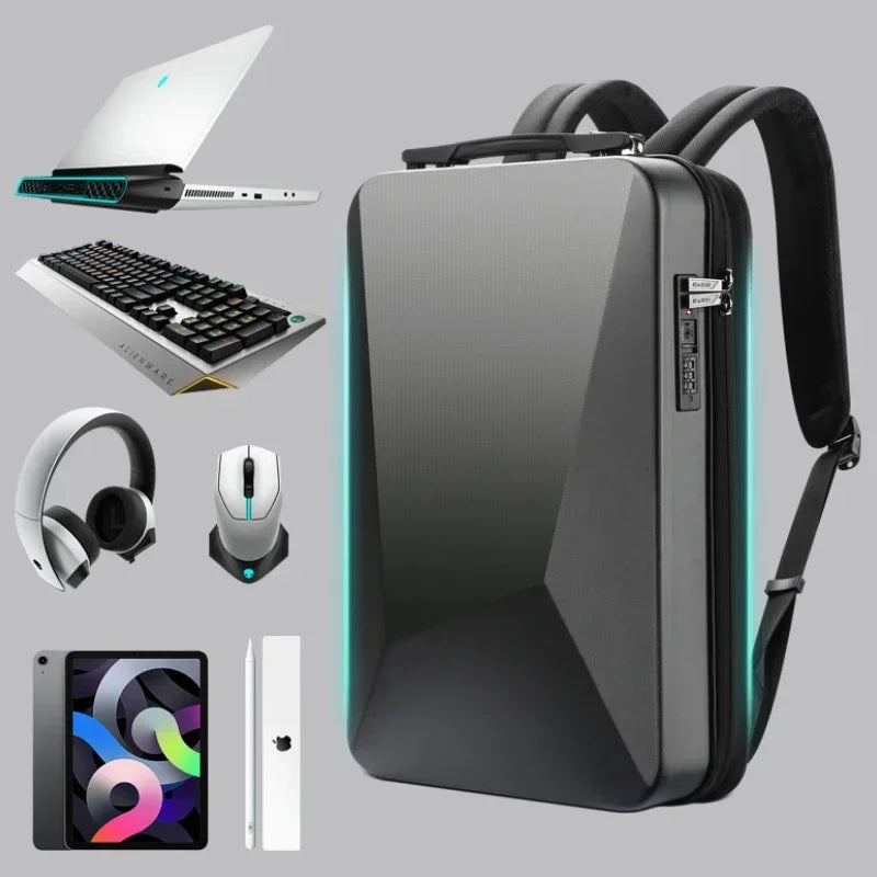 E-Sports Laptop Backpack 17.3Inch Backpack Anti-Theft Waterproof Bag College Backpack USB Charging Men Travel Gaming Pack