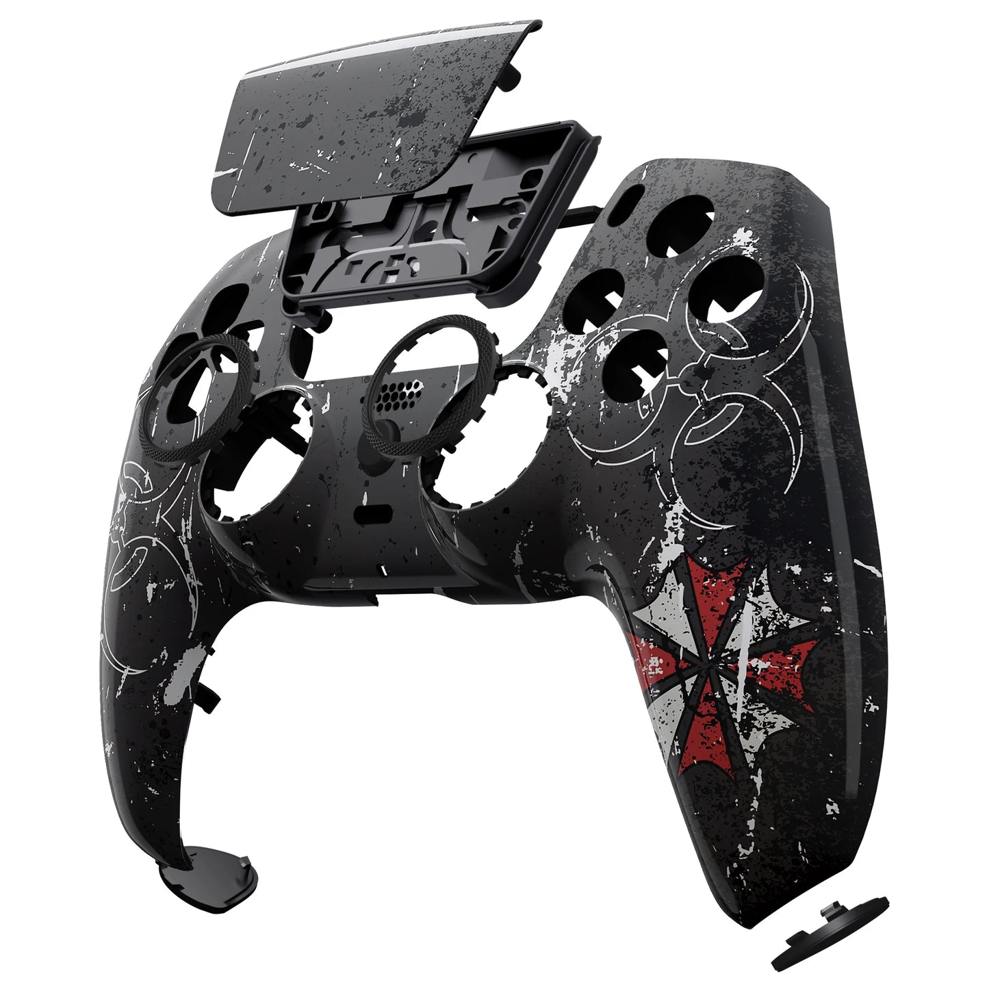 eXtremeRate LUNA Redesigned Replacement Front Shell Touchpad Compatible with ps5 Controller BDM-010 BDM-020 BDM-030 BDM-040