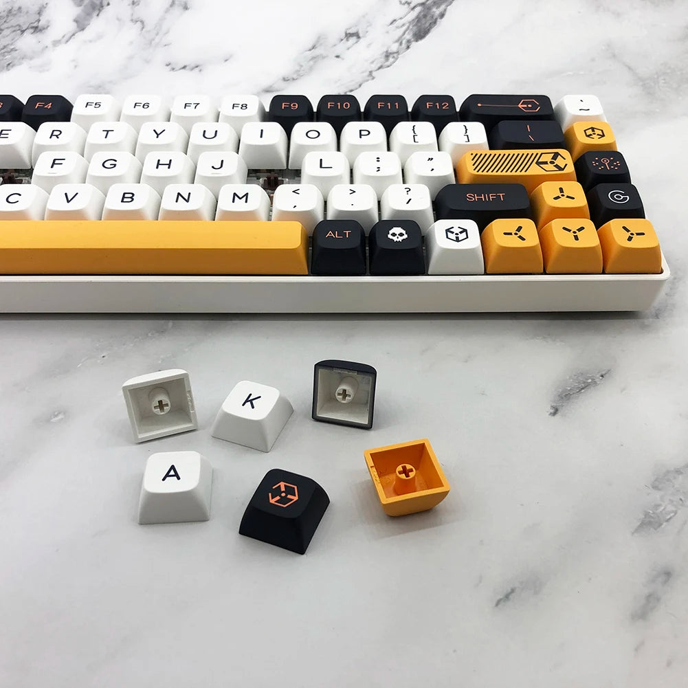 XDA Profile PBT Personalized Keycaps 137 Keys PBT Dye Sub Keycaps For Cherry MX Keycap Gaming Mechanical Keyboard DIY Custom