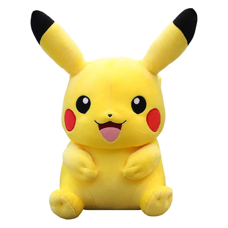 Pokemon Pikachu Plush Toys Eevee Charmander Squirtle Charizard Blastoise Kawaii Anime Stuffed Dolls Decoration for Kids Gifts