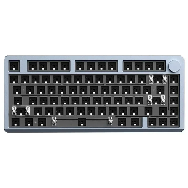 Leobog Hi8 Aluminum Keyboard Kit Tri Mode Wireless Bluetooth Multifunctional Knob Hotswap Mechanical Keyboard Kit Pc Accessories