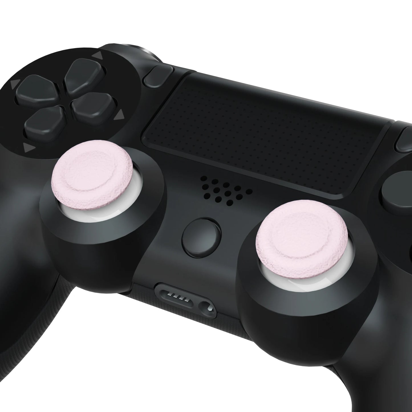 eXtremeRate Cherry Blossoms Pink & White 3D Joystick Analog Thumb Sticks for PS5, for PS4 All Model Controller with Screwdriver