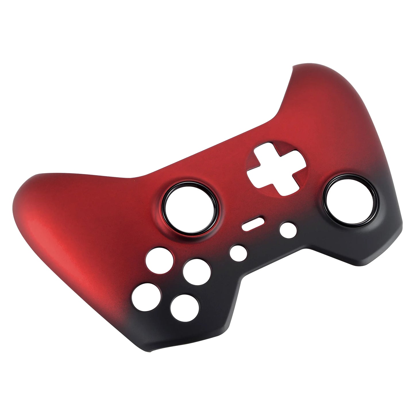 eXtremeRate Top Front Housing Shell Faceplate Cover for Xbox One Elite Controller - Shadow Red