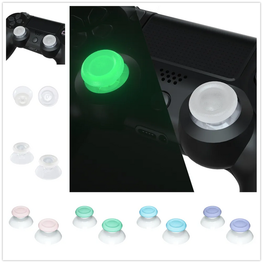 eXtremeRate Dual-Color 3D Joystick Thumbsticks for PS5 Controller, Analog Thumb Sticks for PS4 All Model Controller