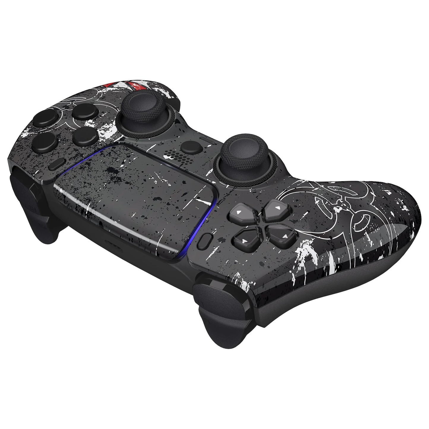 eXtremeRate LUNA Redesigned Replacement Front Shell Touchpad Compatible with ps5 Controller BDM-010 BDM-020 BDM-030 BDM-040