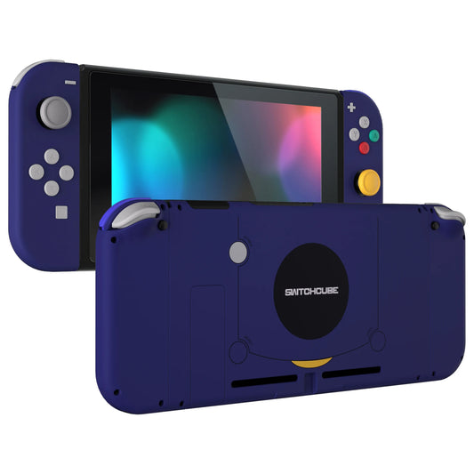 eXtremeRate Console Back Plate Controller Housing Shell w/Full Set Button for Nintendo Switch - Classic SwitchCube Style