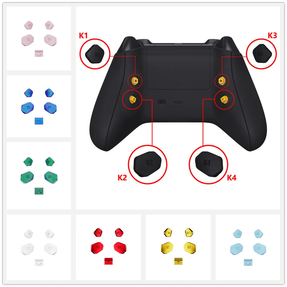 eXtremerate Hope Remap Kit Redesigned K1 K2 K3 K4 Back Buttons Paddles & Toggle Switch for Xbox Core Wireless Controller